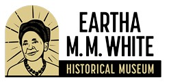 Eartha M. M. White Museum logo